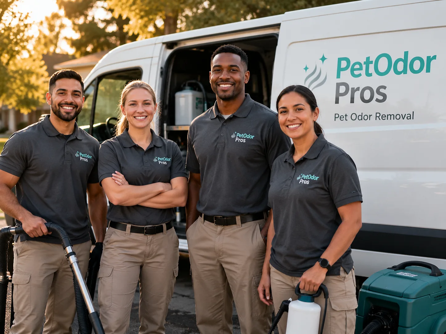 Pet Odor Removal team serving Pflugerville, TX